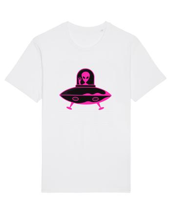 Alien And UFO White