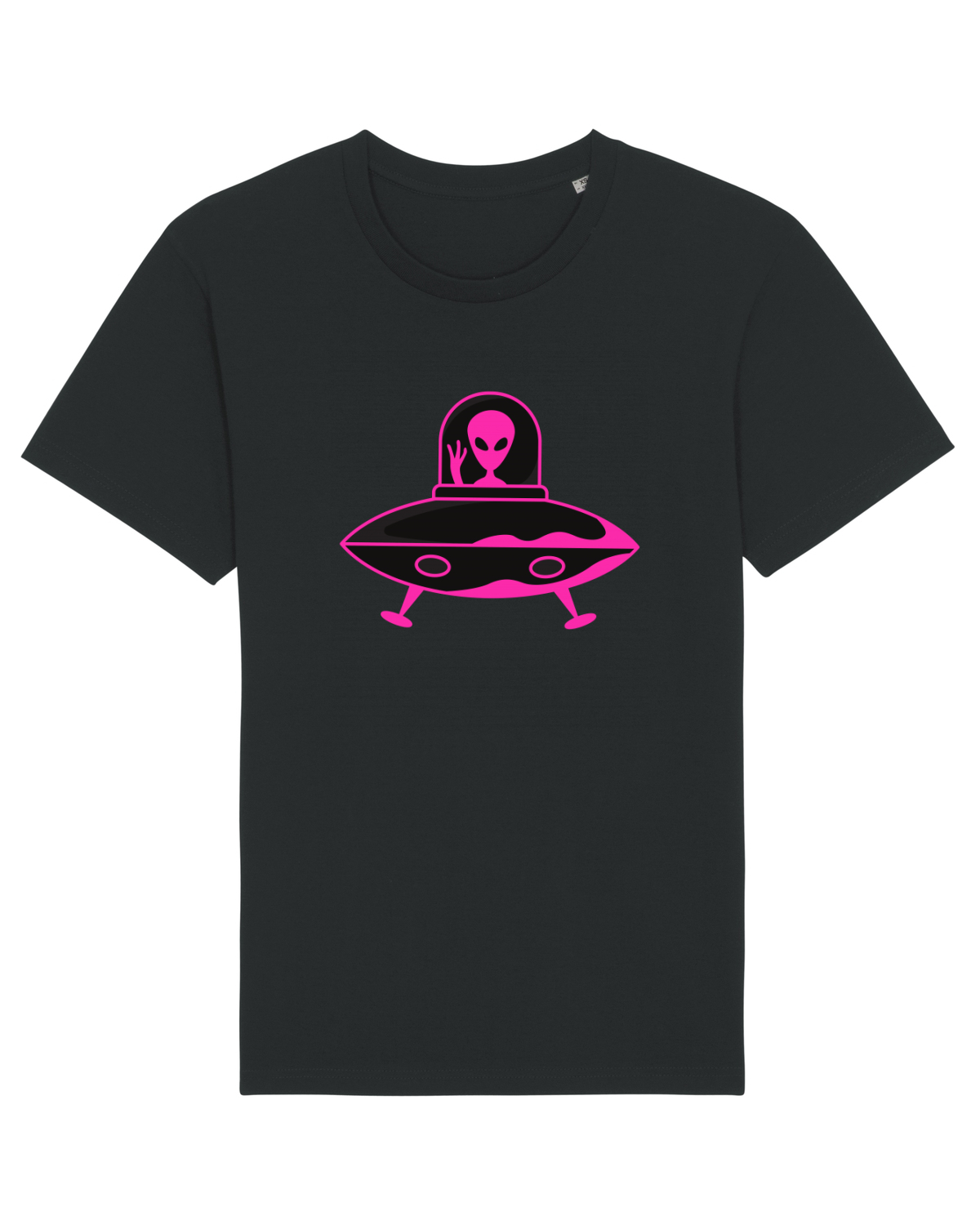Tricou mânecă scurtă Unisex Rocker Black