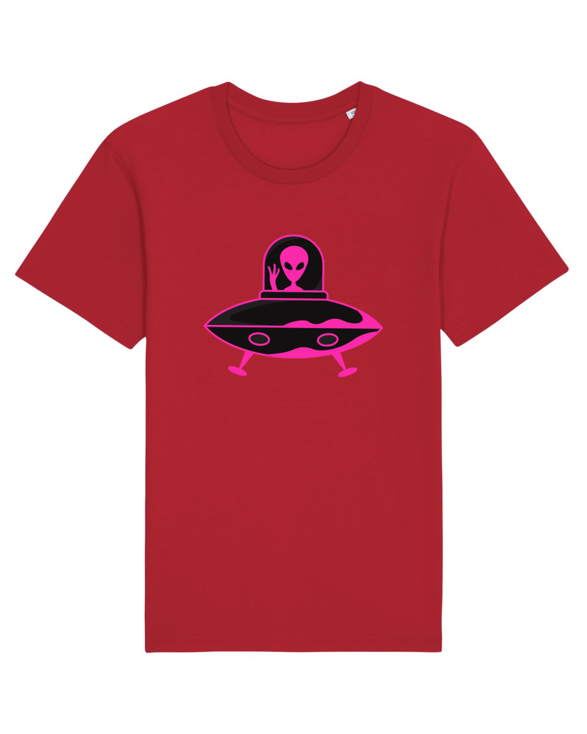 Tricou mânecă scurtă Unisex Rocker Red