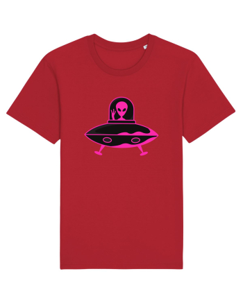 Alien And UFO Red