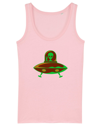  Retro UFO Cotton Pink