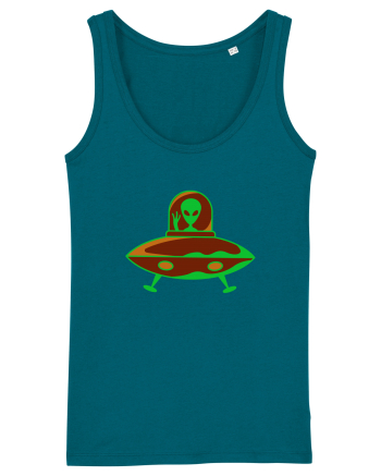  Retro UFO Ocean Depth