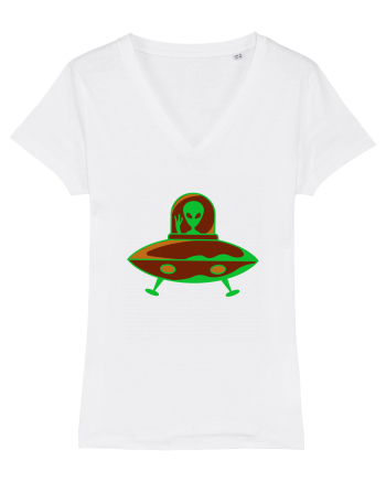  Retro UFO White