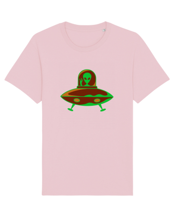  Retro UFO Cotton Pink