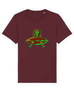  Retro UFO Tricou mânecă scurtă Unisex Rocker