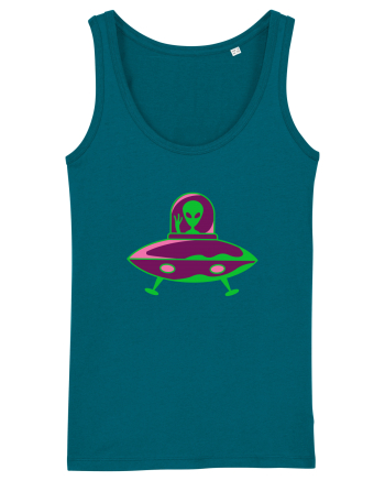  Retro UFO Ocean Depth