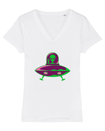  Retro UFO White