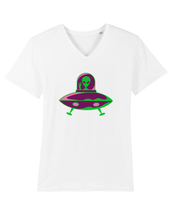  Retro UFO White