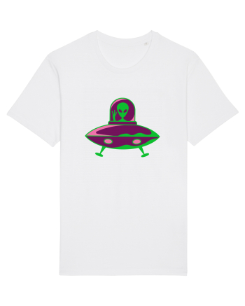  Retro UFO White