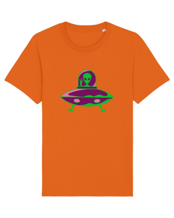 Retro UFO Bright Orange