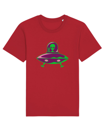  Retro UFO Red