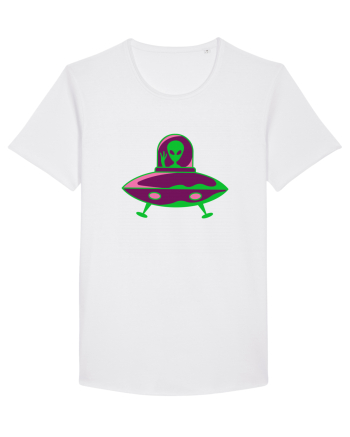  Retro UFO White
