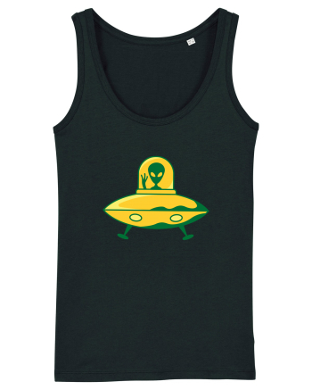  Retro UFO Black