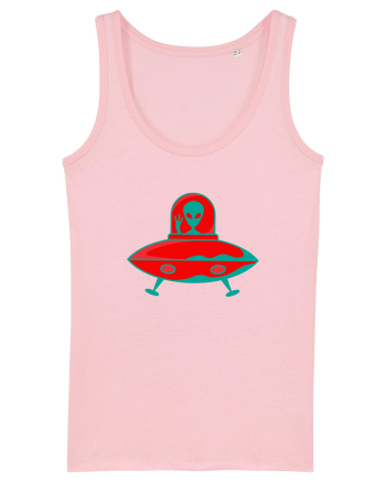  Retro UFO Cotton Pink