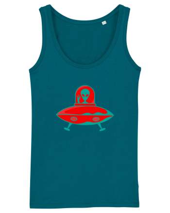  Retro UFO Ocean Depth