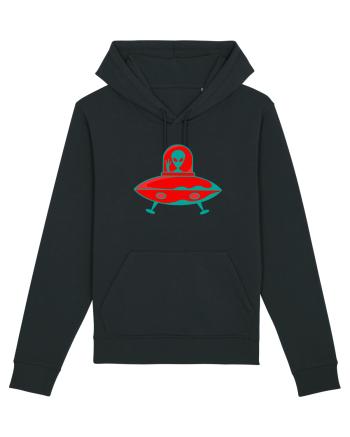  Retro UFO Black