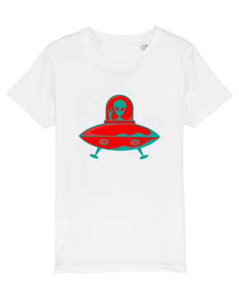  Retro UFO White