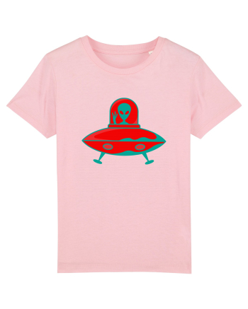  Retro UFO Cotton Pink