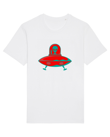  Retro UFO White