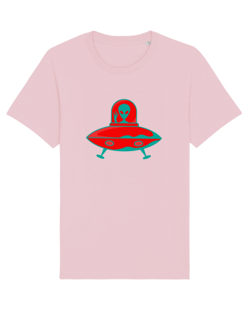  Retro UFO Cotton Pink