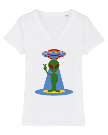  Retro UFO White