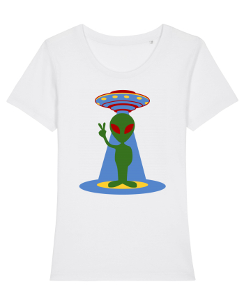  Retro UFO White
