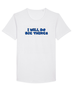 I will do big things Tricou mânecă scurtă guler larg Bărbat Skater