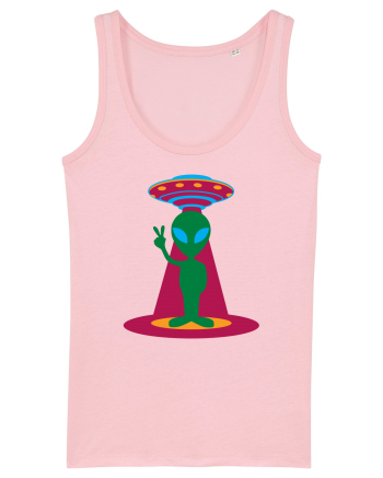  Retro UFO Cotton Pink