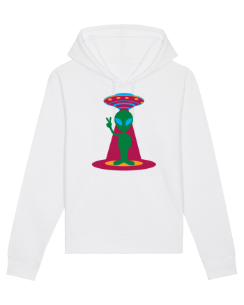  Retro UFO White