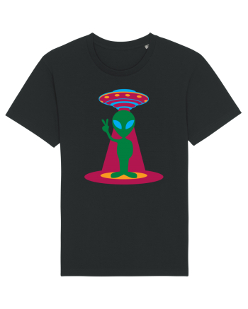  Retro UFO Black