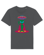  Retro UFO Tricou mânecă scurtă Unisex Rocker
