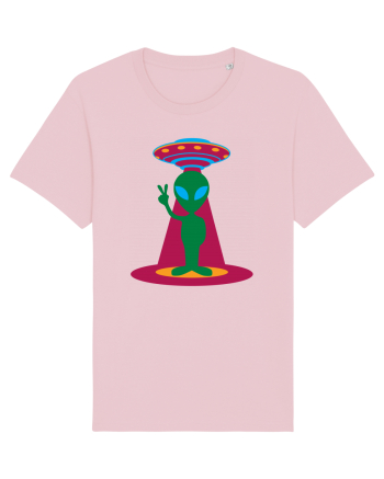  Retro UFO Cotton Pink