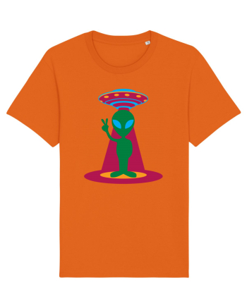  Retro UFO Bright Orange