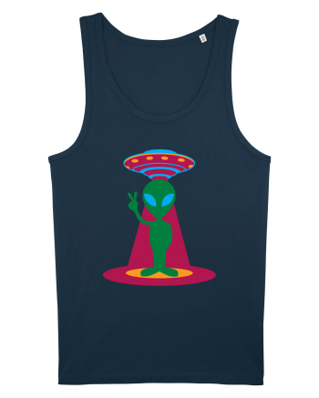  Retro UFO Navy