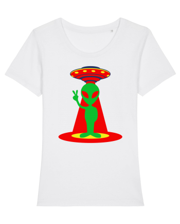 Alien and UFO White