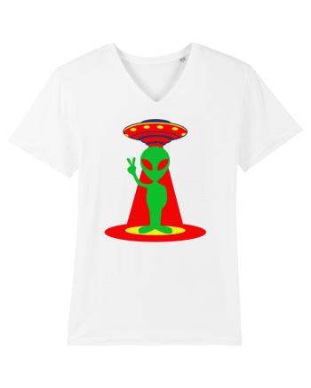 Alien and UFO White