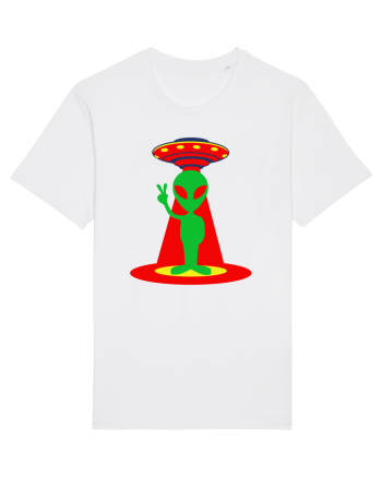 Alien and UFO White