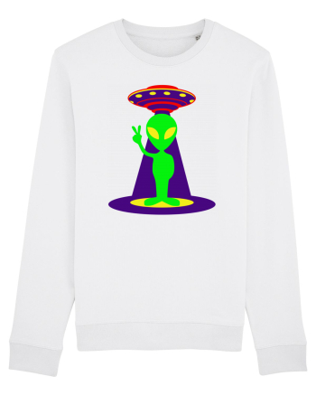 Alien And UFO White