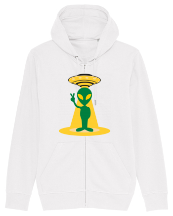 Alien And UFO White