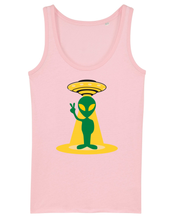 Alien And UFO Cotton Pink