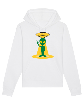 Alien And UFO White