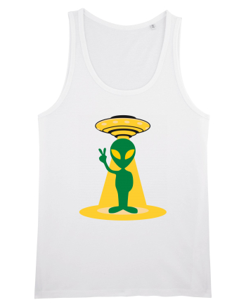 Alien And UFO White