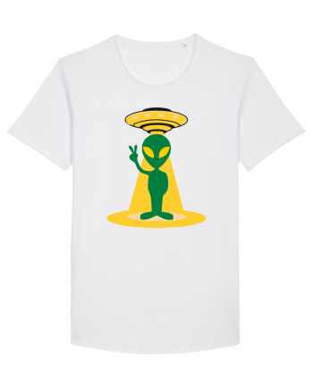 Alien And UFO White