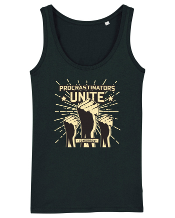Procrastinators Unite Tomorrow Black