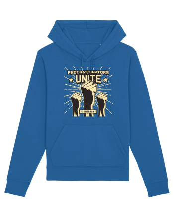 Procrastinators Unite Tomorrow Royal Blue