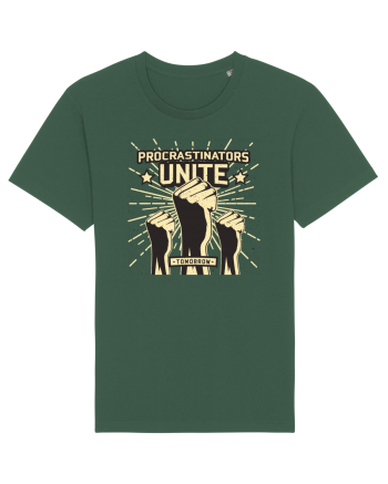 Procrastinators Unite Tomorrow Bottle Green