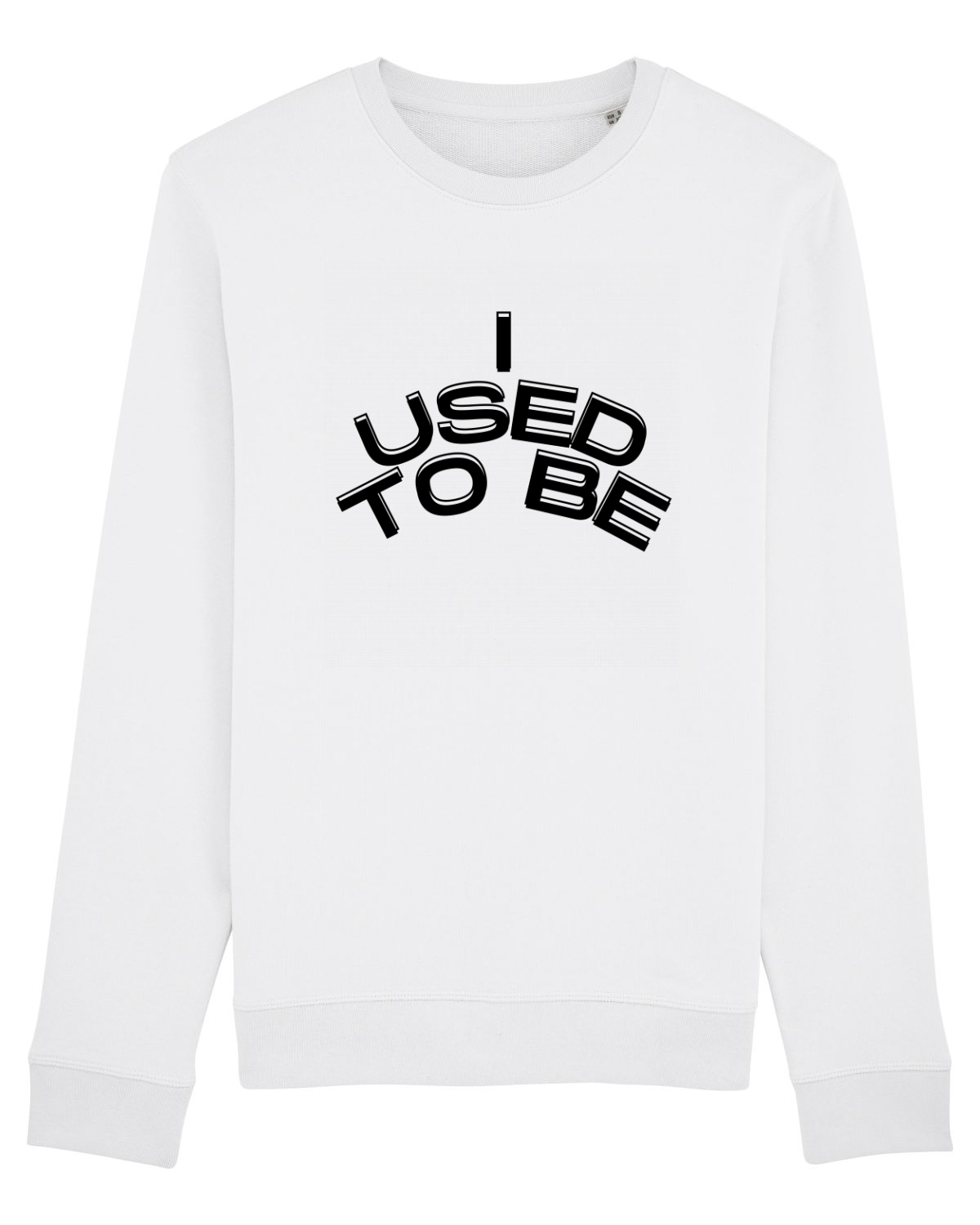 Bluză mânecă lungă Unisex Rise White