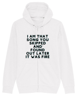I am that song... Hanorac cu fermoar Unisex Connector