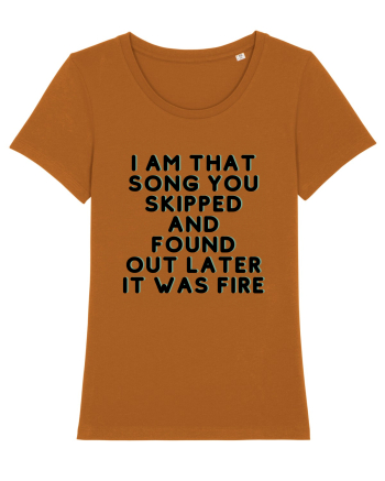 I am that song... Roasted Orange
