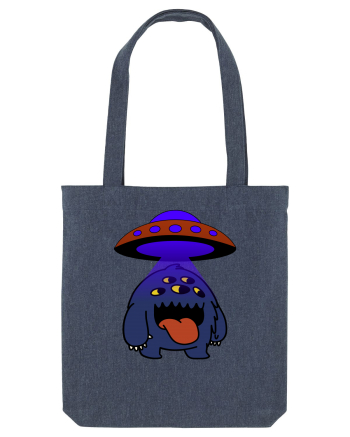 Funny Alien Midnight Blue
